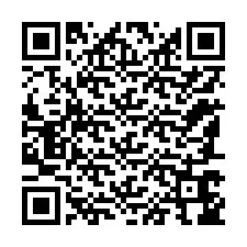 QR-koodi puhelinnumerolle +12187646081