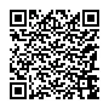 Codice QR per il numero di telefono +12187646954