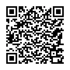 QR код за телефонен номер +12187720587