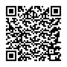 Código QR para número de telefone +12187720588