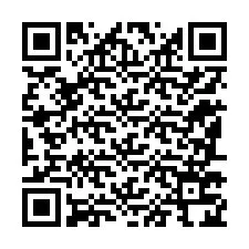 Codice QR per il numero di telefono +12187724672