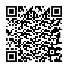 QR kód a telefonszámhoz +12187726418