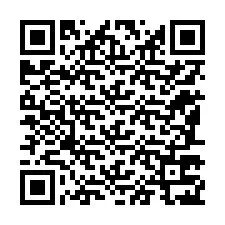 QR-code voor telefoonnummer +12187727862