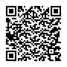 Codice QR per il numero di telefono +12187728368