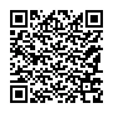 Código QR para número de teléfono +12187728531