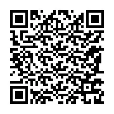 QR Code สำหรับหมายเลขโทรศัพท์ +12187729192