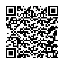 Kod QR dla numeru telefonu +12187765731