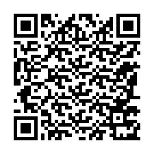 QR kód a telefonszámhoz +12187771766