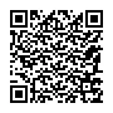 Kode QR untuk nomor Telepon +12187775507