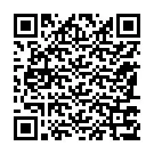 QR-code voor telefoonnummer +12187777096