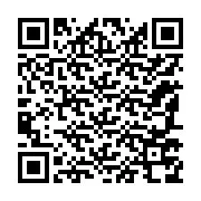 QR-koodi puhelinnumerolle +12187778305