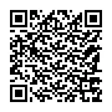 Kode QR untuk nomor Telepon +12187779891