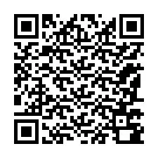 QR код за телефонен номер +12187780575