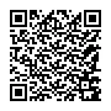 QR-koodi puhelinnumerolle +12187781591