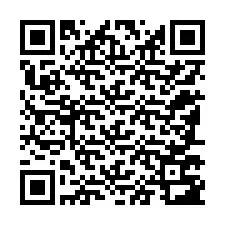 Código QR para número de teléfono +12187783398