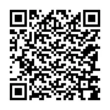 QR-koodi puhelinnumerolle +12187784229