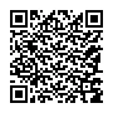 Kode QR untuk nomor Telepon +12187786139