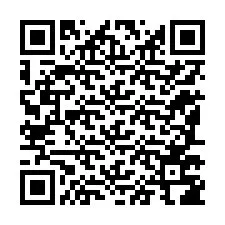 QR kód a telefonszámhoz +12187786762