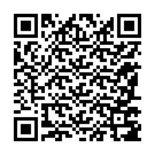 QR код за телефонен номер +12187787372