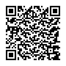 QR kód a telefonszámhoz +12187787884