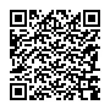 QR код за телефонен номер +12187788022