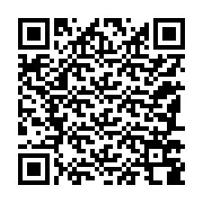 QR kód a telefonszámhoz +12187788634