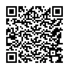 QR код за телефонен номер +12187794697