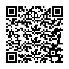 QR-код для номера телефона +12187794706