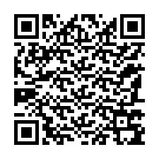 Código QR para número de teléfono +12187795440