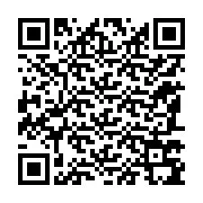 QR-код для номера телефона +12187795442