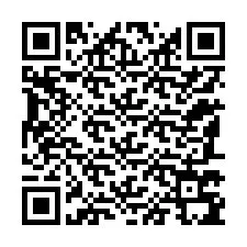 電話番号のQRコード +12187795444