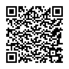 Kode QR untuk nomor Telepon +12187795447