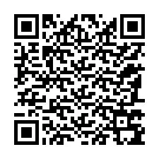 QR Code สำหรับหมายเลขโทรศัพท์ +12187795448