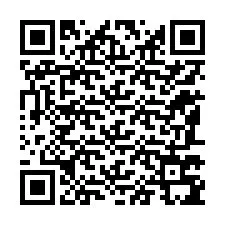 Kode QR untuk nomor Telepon +12187795452