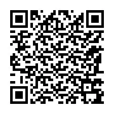 Kode QR untuk nomor Telepon +12187795456