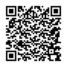 Código QR para número de teléfono +12187798597