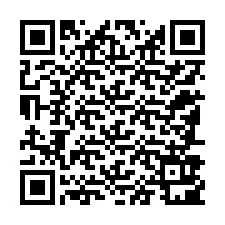 QR-kood telefoninumbri jaoks +12187901698