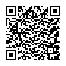 Codice QR per il numero di telefono +12187901701