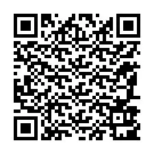 QR-kood telefoninumbri jaoks +12187901702