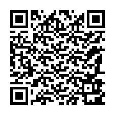 QR kód a telefonszámhoz +12187901711