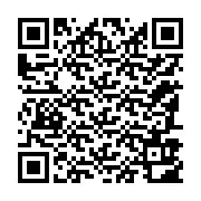 QR код за телефонен номер +12187902549