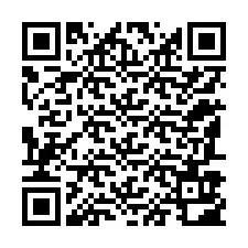 Kode QR untuk nomor Telepon +12187902554