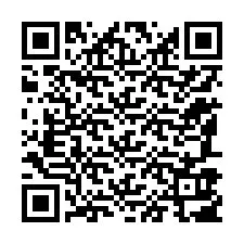 QR kód a telefonszámhoz +12187907106