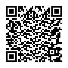 QR код за телефонен номер +12187907107