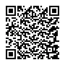 QR код за телефонен номер +12187907108