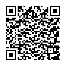 Kode QR untuk nomor Telepon +12187907602