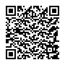 QR-code voor telefoonnummer +12187907604