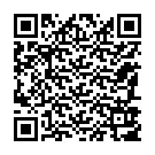 Código QR para número de teléfono +12187907607