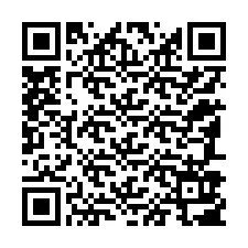 Codice QR per il numero di telefono +12187907608