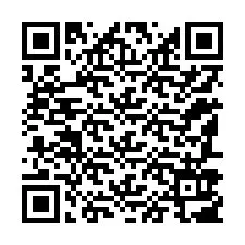 QR-koodi puhelinnumerolle +12187907610